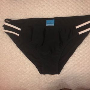 Simple black bikini bottoms